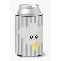 "Caroline's Treasures Weather Thuderstorm Face Can or Bottle Hugger, Can Hugger, Multicolor"