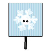 "Caroline's Treasures Weather Snowflake Face Wall Hook, Small, Multicolor"