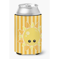 "Caroline's Treasures Weather Sunshine Face Can or Bottle Hugger, Can Hugger, Multicolor"