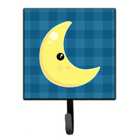"Caroline's Treasures Weather Moon Face Wall Hook, Small, Multicolor"