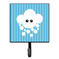 "Caroline's Treasures Weather Snowing Face Wall Hook, Small, Multicolor"