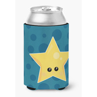 "Caroline's Treasures Weather Night star Face Can or Bottle Hugger, Can Hugger, Multicolor"