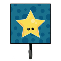 "Caroline's Treasures Weather Night Star Face Wall Hook, Small, Multicolor"