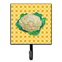 "Caroline's Treasures Cauliflower on Basketweave Wall Hook, Small, Multicolor"