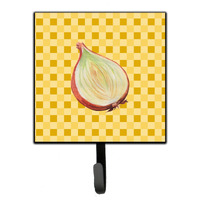 "Caroline's Treasures Onion on Basketweave Wall Hook, Small, Multicolor"