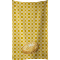 "Caroline's Treasures Potato on Basketweave Decorated dish towel, 25Hx15W, Multicolor"