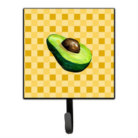 "Caroline's Treasures Sliced Avacado on Basketweave Wall Hook, Small, Multicolor"