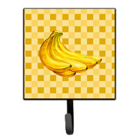 "Caroline's Treasures Banana Bunch on Basketweave Wall Hook, Small, Multicolor"