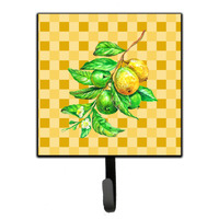 "Caroline's Treasures Guavas Branch on Basketweave Wall Hook, Small, Multicolor"