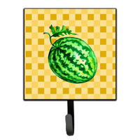 "Caroline's Treasures Whole Watermelon on Basketweave Wall Hook, Small, Multicolor"