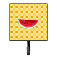 "Caroline's Treasures Sliced Watermelon on Basketweave Wall Hook, Small, Multicolor"
