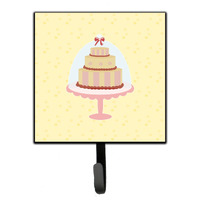 "Caroline's Treasures 3 Tier Cake on Yellow Wall Hook, Small, Multicolor"