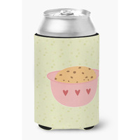 "Caroline's Treasures Cookie Dough on Green Decorative Can Hugger, Multicolor"