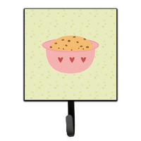 "Caroline's Treasures Cookie Dough on Green Wall Hook, Small, Multicolor"