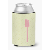 "Caroline's Treasures Spatula on Green Decorative Can Hugger, Multicolor"