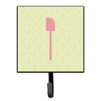 "Caroline's Treasures Spatula on Green Wall Hook, Small, Multicolor"