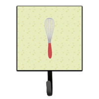"Caroline's Treasures Wisk on Green Wall Hook, Small, Multicolor"