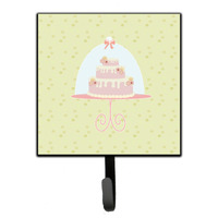 "Caroline's Treasures Decorated Cake on Green Wall Hook, Small, Multicolor"
