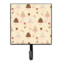 "Caroline's Treasures Cakes and Cupcakes Wall Hook, Small, Multicolor"