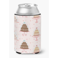 "Caroline's Treasures Cakes Decorative Can Hugger, Multicolor"
