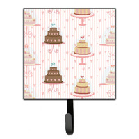 "Caroline's Treasures Decorated Cakes Wall Hook, Small, Multicolor"