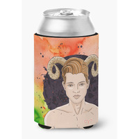 "Caroline's Treasures Aries Zodiac Sign Decorative Can Hugger, Multicolor"