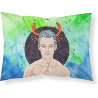 Caroline's Treasures Cancer Zodiac Sign Pillowcase Standard Multicolor