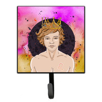"Caroline's Treasures Leo Zodiac Sign Wall Hook, Small, Multicolor"