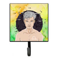 "Caroline's Treasures Libra Zodiac Sign Wall Hook, Small, Multicolor"