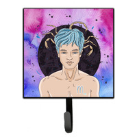 "Caroline's Treasures Scorpio Zodiac Sign Wall Hook, Small, Multicolor"