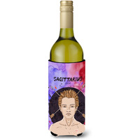 "Caroline's Treasures Sagittarius Zodiac Sign Decorative Bottle Hugger, 750 ml, Multicolor"