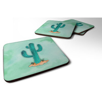 "Caroline's Treasures Western Cactus Watercolor Decorative coasters, 3.5, Multicolor"