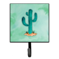 "Caroline's Treasures Western Cactus Watercolor Wall Hook, Small, Multicolor"