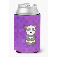 "Caroline's Treasures Polkadot Panda Bear Watercolor Decorative Can Hugger, Multicolor"