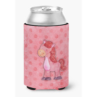 "Caroline's Treasures Polkadot Horse Watercolor Decorative Can Hugger, Multicolor"