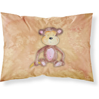 Caroline's Treasures Monkey Watercolor Pillowcase Standard Multicolor