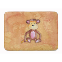 "Caroline's Treasures Monkey Watercolor Floor Mat, 19""H x 27""W, Multicolor"