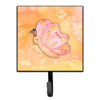 "Caroline's Treasures Butterfly Watercolor Wall Hook, Small, Multicolor"