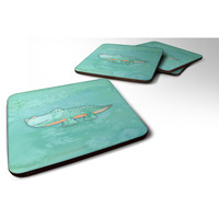 "Caroline's Treasures Alligator Watercolor Decorative coasters, 3.5, Multicolor"