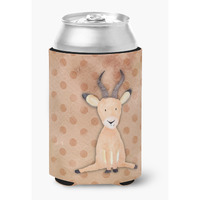 "Caroline's Treasures Polkadot Antelope Watercolor Decorative Can Hugger, Multicolor"
