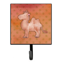 "Caroline's Treasures Polkadot Camel Watercolor Wall Hook, Small, Multicolor"