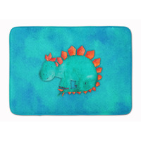 "Caroline's Treasures Stegosaurus Watercolor Floor Mat, 19"" x 27"", Multicolor"