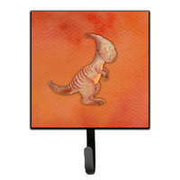 "Caroline's Treasures Parasaurolophus Watercolor Wall Hook, Small, Multicolor"