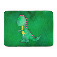 "Caroline's Treasures Tyrannosaurus Rex Watercolor Floor Mat, 19"" x 27"", Multicolor"