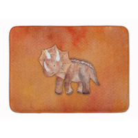 "Caroline's Treasures Triceratops Watercolor Floor Mat, 19"" x 27"", Multicolor"
