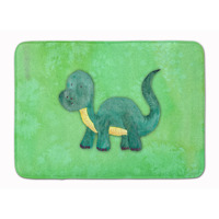 "Caroline's Treasures Brontosaurus Watercolor Floor Mat, 19"" x 27"", Multicolor"