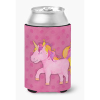 "Caroline's Treasures Unicorn Watercolor Decorative Can Hugger, Multicolor"