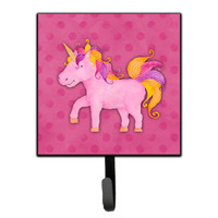 "Caroline's Treasures Unicorn Watercolor Wall Hook, Small, Multicolor"