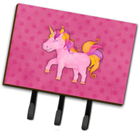 "Caroline's Treasures Unicorn Watercolor Wall Hook, Triple, Multicolor"