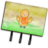 "Caroline's Treasures Chicken Watercolor Wall Hook, Triple, Multicolor"